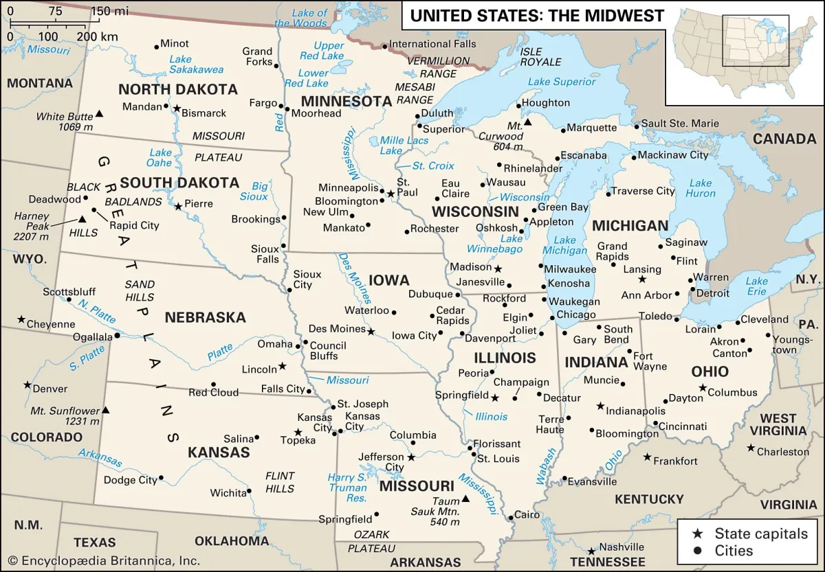 the Midwest