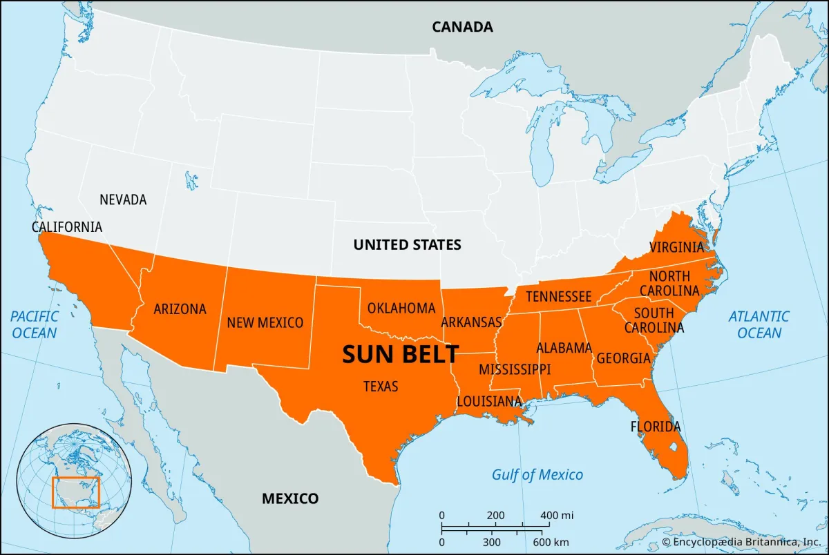 the Sun Belt